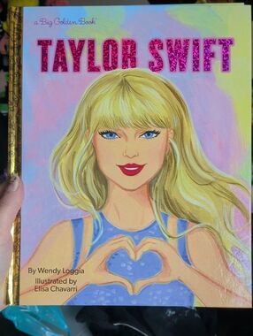 Taylor Swift Illustrated Hardcover Book From A Golden Book